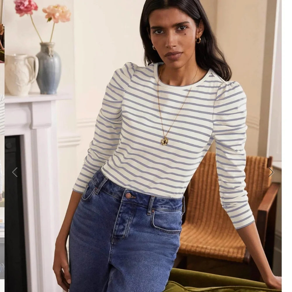 Boden Breton Long Sleeve Top - Picture 3 of 7